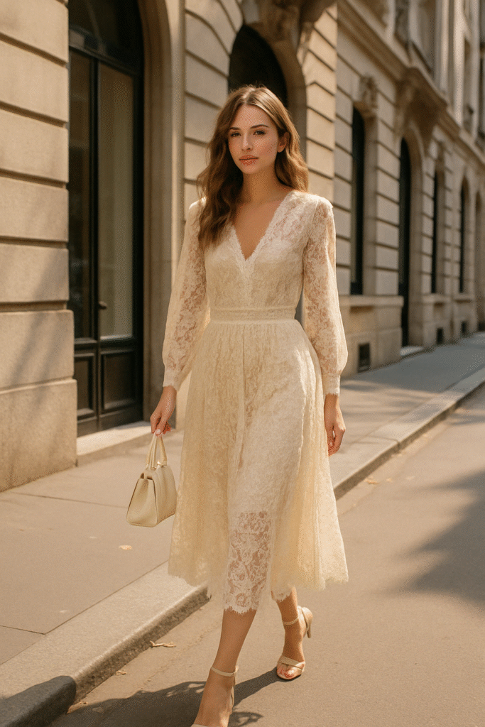 This Is How to Style Lace for Spring 2025