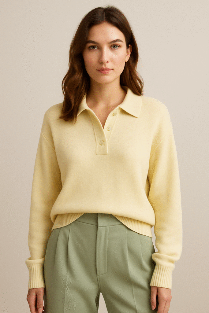 How to Style Polo Sweaters for Spring 2025
